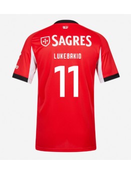 Muži Futbalové oblečenie Benfica Dodi Lukebakio #11 2025-26 Krátky Rukáv - Domáci